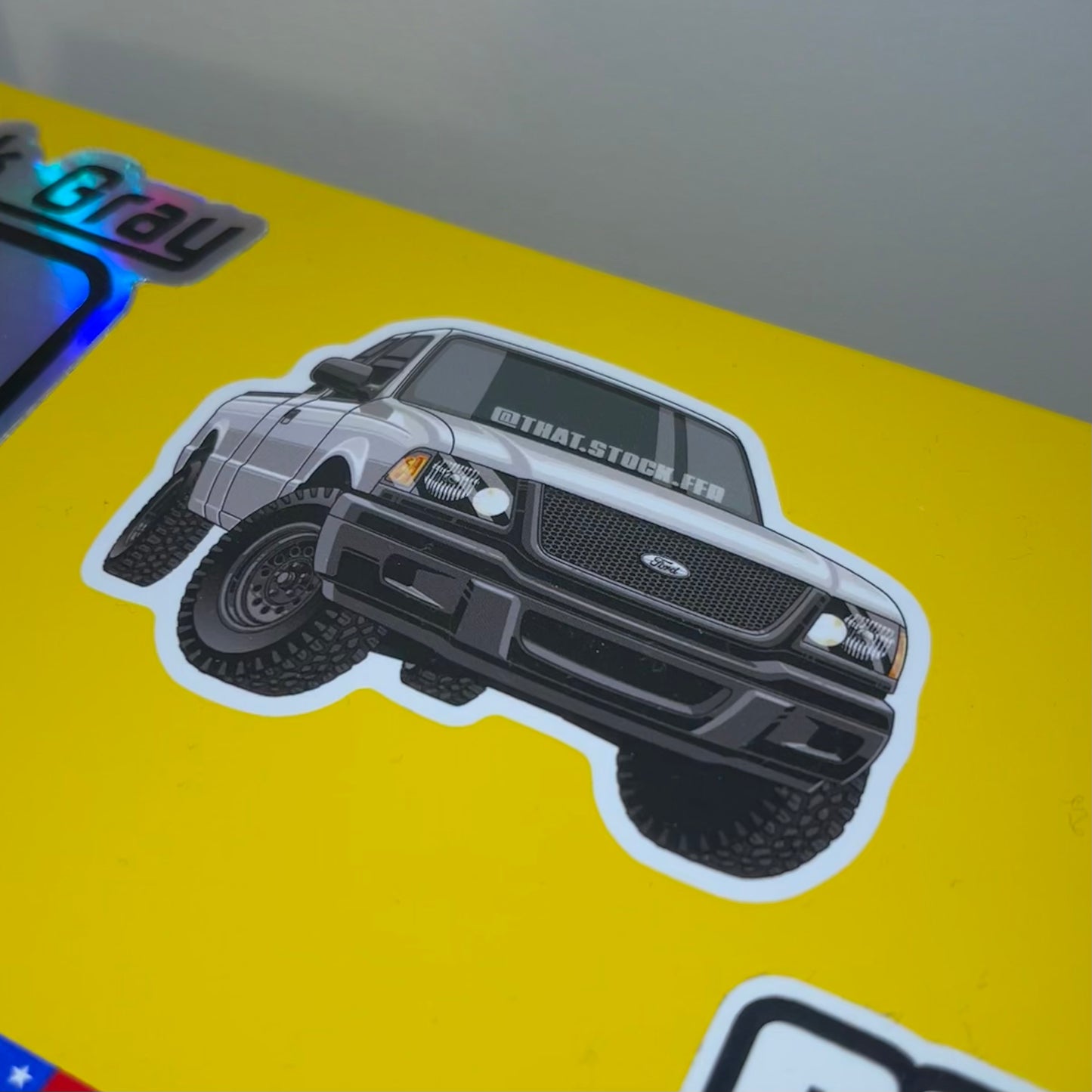 "That Stock FFR" Ford Ranger Sticker