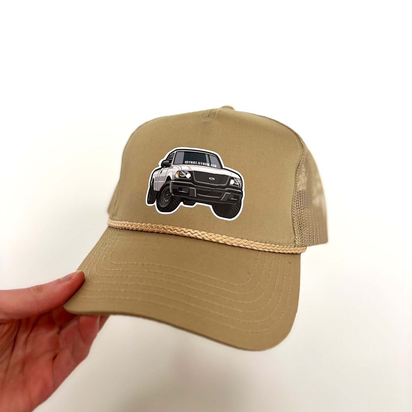 "That Stock FFR" Trucker Hat - Adjustable Mesh Back Hat - Ford Ranger Hat